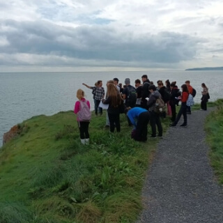 Portrane Overview with Howth in background