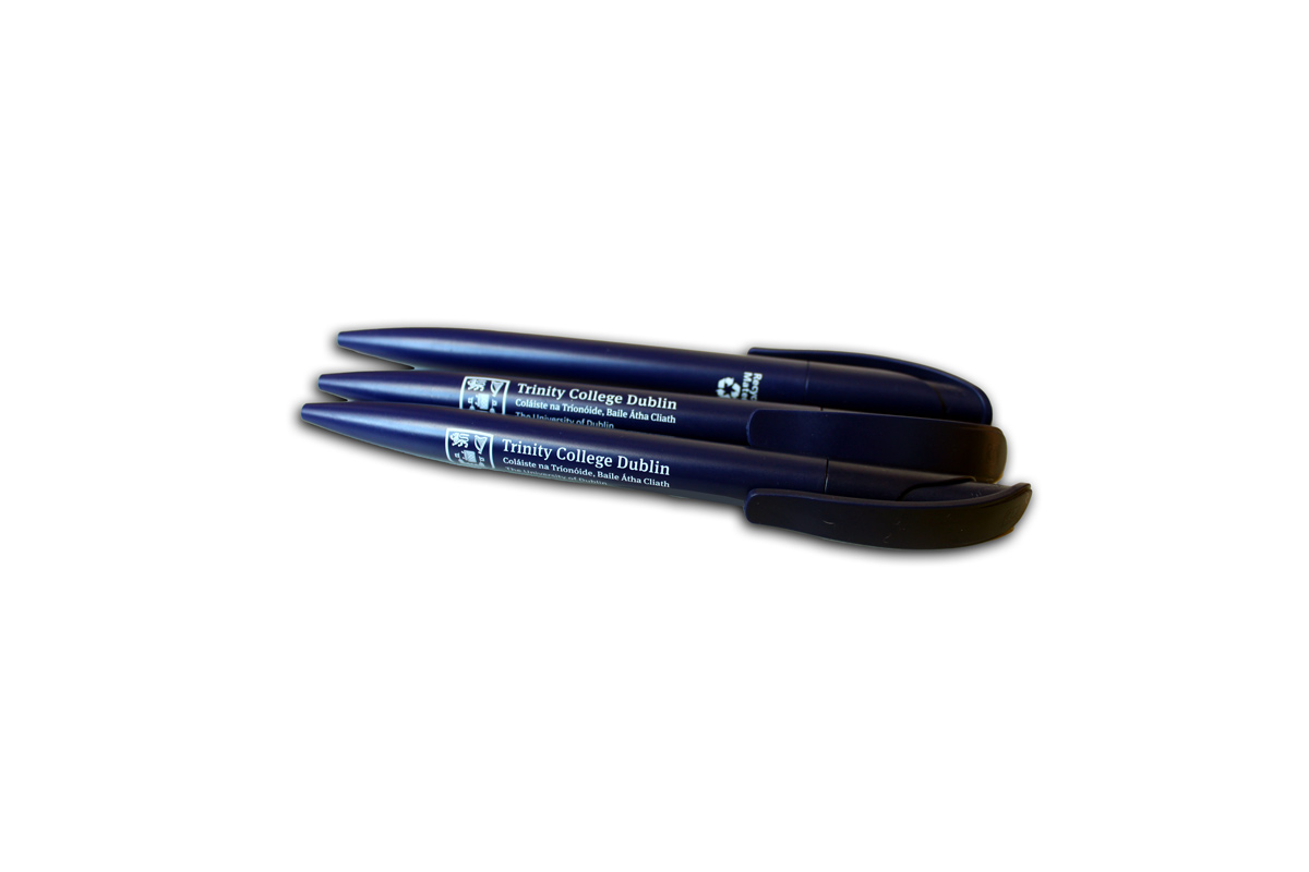 Three Trinity branded pens
